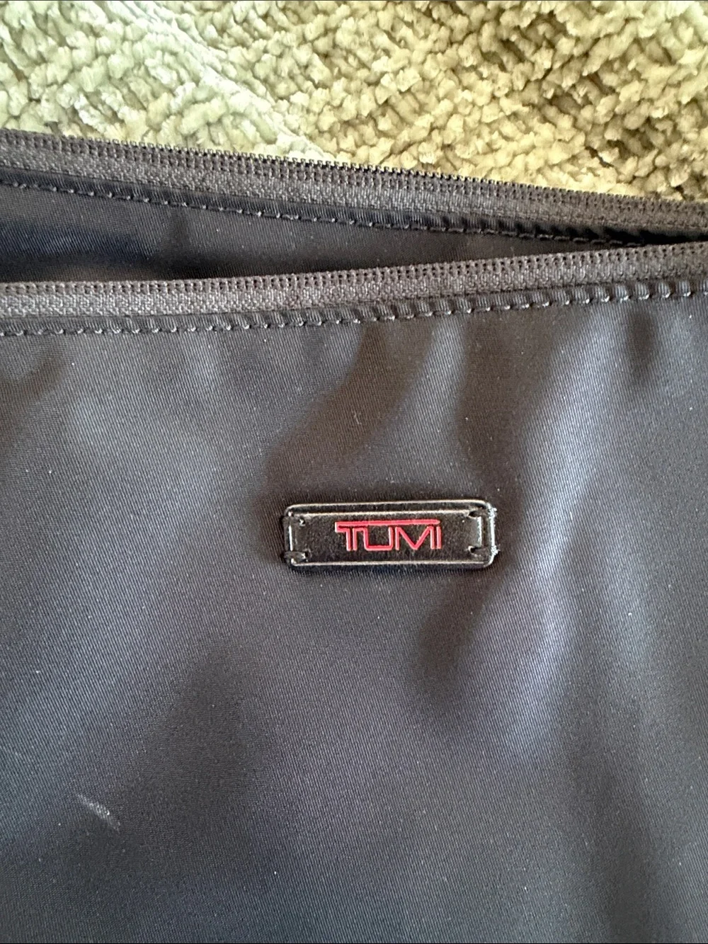Tumi Black Nylon Travel Organizer Pouch Set (3)